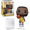 imageLeBron James 152 Facsimile Signed Reprint Laser Autographed Funko POP Basketball NBA Los Angeles Lakers Figurine with Protector Case