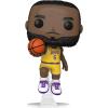 imageLeBron James 152 Facsimile Signed Reprint Laser Autographed Funko POP Basketball NBA Los Angeles Lakers Figurine with Protector Case
