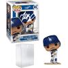 imageMookie Betts 92 Facsimile Signed Reprint Laser Autographed Funko POP Baseball MLB Los Angeles Dodgers Figurine with Protector Case