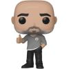 imagePep Guardiola 61 Facsimile Signed Reprint Laser Autographed Funko POP Soccer Manchester City Figurine with Protector Case