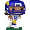 imagePuka Nacua 306 Facsimile Signed Reprint Laser Autographed Funko POP Football NFL Los Angeles Rams Figurine with Protector Case