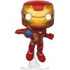 imageRobert Downey Jr Iron Man 285 Facsimile Signed Reprint Laser Autographed Funko POP Movies Marvel Avengers Figurine with Protector Case
