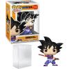 imageSean Schemmel Goku with Nyoibou 1922 Voice Actor Facsimile Signed Reprint Laser Autographed Funko POP Anime Animation Dragon Ball Z Figurine with Protector Case