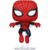 imageStan Lee SpiderMan 593 Facsimile Signed Reprint Laser Autographed Funko POP Movies Marvel 80th First Appearance Figurine with Protector Case