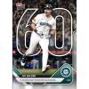 image2025 Topps Now Cal Raleigh 765 1st Catcher in MLB History with 60 Home Run Season Seattle Mariners Baseball Card