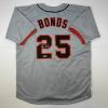 imageFacsimile Autographed Barry Bonds San Francisco Grey Reprint Laser Auto Baseball Jersey Size Mens XL
