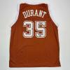 imageFacsimile Autographed Kevin Durant Texas Orange Reprint Laser Auto College Basketball Jersey Size Mens XL