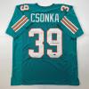 imageFacsimile Autographed Larry Csonka Miami Teal Reprint Laser Auto Football Jersey Size Mens XL