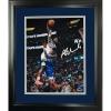 imageFramed Anthony Edwards Dunk on John Collins Minnesota Timberwolves Facsimile Laser Engraved Signature Auto 11quotx14quot Basketball Photo HOFSM Holo
