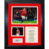 imageFramed Cristiano Ronaldo Facsimile Laser Engraved Signature Auto Manchester United Soccer Futbol 11quotx14quot Photo Sig Collage