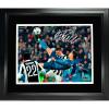 imageFramed Cristiano Ronaldo Real Madrid Facsimile Laser Engraved Signature Auto 11quotx14quot Soccer Photo HOFSM Holo