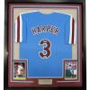 imageFramed Facsimile Autographed Bryce Harper 35x39 Philadelphia Blue Retro Reprint Laser Auto Baseball Jersey