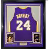 imageFramed Facsimile Autographed Kobe Bryant 35x3924 Los Angeles LA Purple Reprint Laser Auto Basketball Jersey Size Mens XL