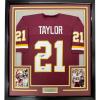 imageFramed Facsimile Autographed Sean Taylor 35x39 Washington Red Reprint Laser Auto Football Jersey
