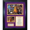 imageFramed Kobe Bryant Hall of Fame Facsimile Laser Engraved Signature Auto Los Angeles Lakers Basketball 11quotx14quot Photo Sig Collage