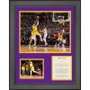 imageFramed LeBron James NBA AllTime Leading Scorer Los Angeles Lakers Basketball 11quotx14quot Three Photo Collage