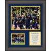 imageFramed Michigan Wolverines 2023 National Championship College Football Playoff 11quotx14quot Three Photo Collage