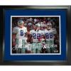 imageFramed Troy Aikman Emmitt Smith ampamp Michael Irvin Dallas Cowboys Facsimile Laser Engraved Signature Auto 11quotx14quot Football Photo HOFSM Holo