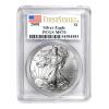 imageHall of Fame Sports Memorabilia  2008 1 American Silver Eagle First Strike  The Perfect Coin  PCGS MS70 Professionally Graded