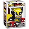 imageHugh Jackman Wolverine with Babypool 1403 Facsimile Signed Reprint Laser Autographed Funko POP ampamp Buddy Movies Deadpool 3 Marvel Figurine with Protector Case