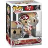 imageJoe Montana 216 Facsimile Signed Reprint Laser Autographed Funko POP Legends San Francisco 49ers Figurine with Protector Case