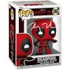 imageRyan Reynolds Deadpool 31362 Facsimile Signed Reprint Laser Autographed Funko POP Movies Marvel Universe Figurine with Protector Case