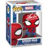 imageStan Lee Spiderman SpiderMan 1422 Facsimile Signed Reprint Laser Autographed Funko POP Movies Marvel Endgame Figurine with Protector Case