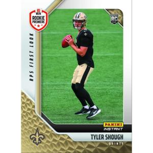 image2025 Panini Instant NFL RPS First Look Tyler Shough 39 New Orleans Saints Rookie RC Football Card