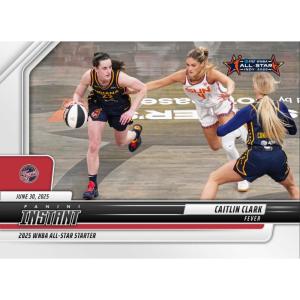 image2025 Panini Instant WNBA Caitlin Clark 111 2025 WNBA All Star Starter Indiana Fever Basketball Card