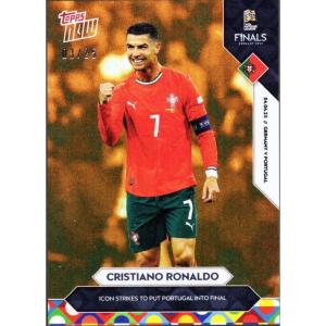 image2025 Topps Now Cristiano Ronaldo 1 Orange Foil 25 Soccer Card