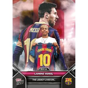 image2025 Topps Now Lamine Yamal 002 The Legacy Lives On FC Barcelona Soccer Card