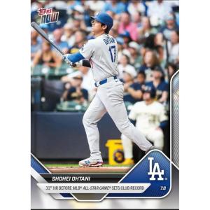 image2025 Topps Now Shohei Ohtani 403 31st Home Run Before All Star Break Sets Club Record Los Angeles Dodgers Baseball Card
