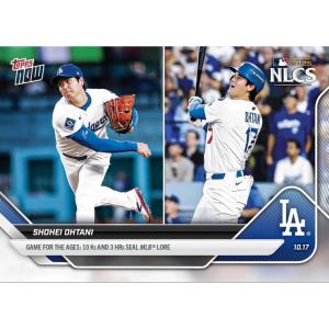 image2025 Topps Now Shohei Ohtani 884 Game for the Ages 10Ks and 3 Home Runs Seals MLB Lore Los Angeles Dodgers Baseball Card