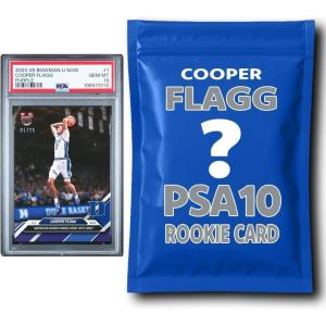 imageCooper Flagg PSA 10 Graded Rookie Basketball Card Mystery Pack