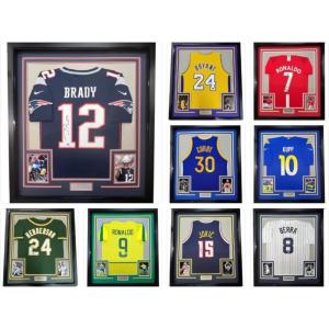 imageFramed Custom Frame Your Jersey 33x42 Professionally Framed ampamp Matted Deluxe Framing with Photos Jersey Free Shipping