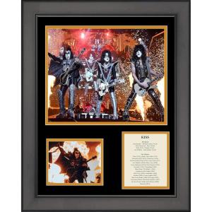 imageFramed KISS Band 11quotx14quot Music Three Photo Collage
