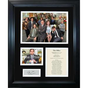 imageFramed The Office TV Show Steve Carell Michael Scott Facsimile Laser Engraved Signature Auto 11quotx14quot Photo Sig Collage