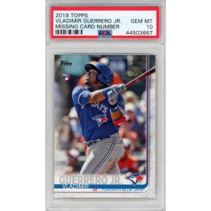 imageGraded 2019 Topps Vladimir Vlad Guerrero Jr NNO Missing No Number Rookie RC Baseball Card PSA 10 Gem Mint