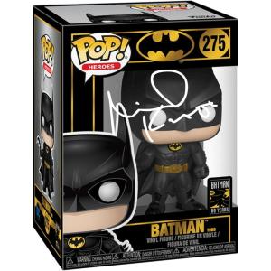 imageMichael Keaton Batman 1989275 Facsimile Signed Reprint Laser Autographed Funko POP Movies Figurine with Protector Case