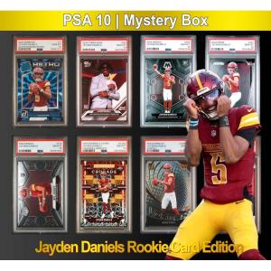 imagePSA 10 Graded Football Rookie Card Mystery Box  Jayden Daniels