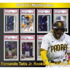 imagePSA 10 Graded Rookie Baseball Card Mystery Box  Fernando Tatis Jr