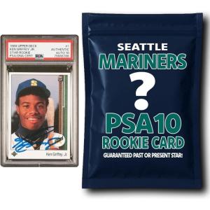 imageSeattle Mariners PSA 10 Graded Rookie Card Mystery Pack