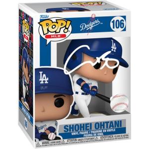 imageShohei Ohtani 106 Home Uniform Facsimile Signed Reprint Laser Autographed Funko POP Baseball MLB Los Angeles Dodgers Figurine with Protector Case