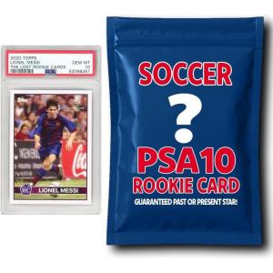 imageSoccer PSA 10 Graded Card Mystery Pack