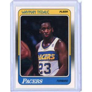 imageVintage 1988 Fleer Wayman Tisdale 60 Basketball Card