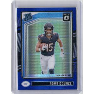 imageVintage 2024 Donruss Optic Blue Hyper Rome Odunze 286 Rookie RC Football Card
