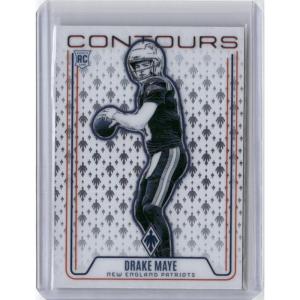 imageVintage 2024 Panini Phoenix Contours Drake Maye CONDME Rookie RC Football Card