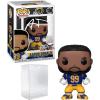 imageAaron Donald 130 Facsimile Signed Reprint Laser Autographed Funko POP Football NFL Los Angeles Rams Figurine with Protector Case