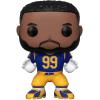 imageAaron Donald 130 Facsimile Signed Reprint Laser Autographed Funko POP Football NFL Los Angeles Rams Figurine with Protector Case