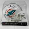 imageAutographedSigned Tyreek Hill Miami Dolphins Mini Football Helmet Beckett BAS COA